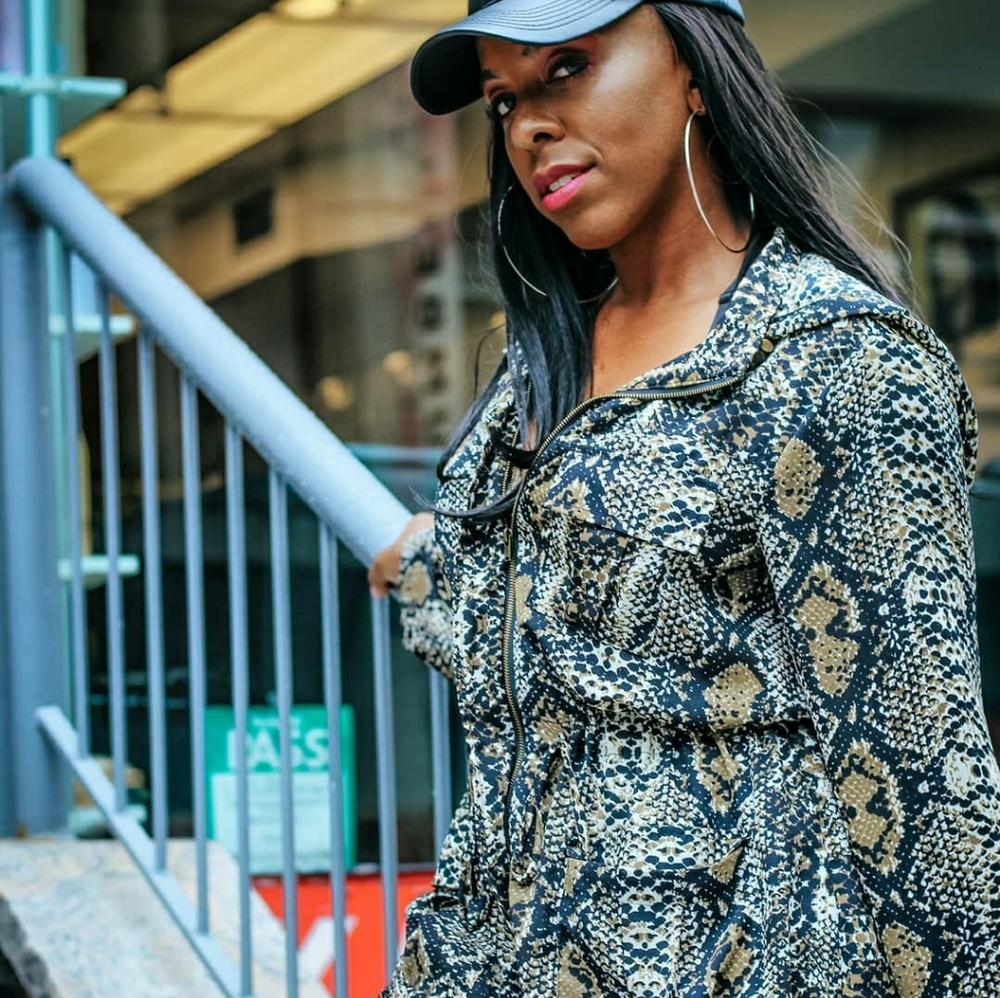 Chiffon Snake Jacket